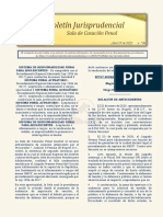 Boletín Jurisprudencial #04 Del 29 de Abril de 2022