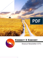 Connect 2 Convert Newsletter Shavout 5771