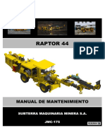 Manual Mantenimiento Raptor 44 - Jmc-175
