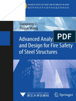 Advanced Analysis and Design For Fire Safety of Steel Structures With 254 Figures by Guoqiang Li and Peijun Wang