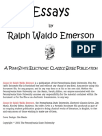 Essays by Emerson