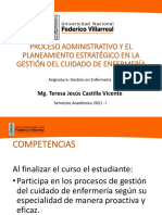 Gestión Clínica. Conceptos. Proceso Administrativo 4.9.21