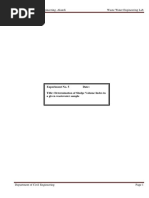 Imhoff Cone Test Instructions-Settleable Solids | PDF | Chemistry | Nature