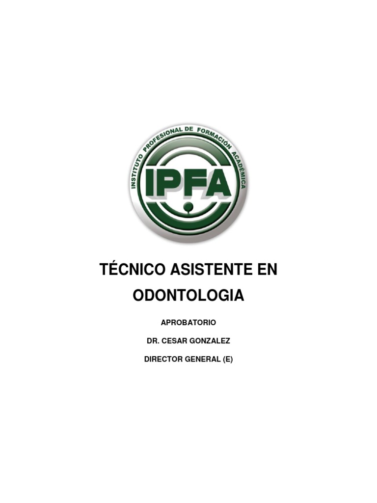 Curriculum for Dental Assistant Training Program PDF Odontología