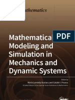 Mathematical Modeling and Simulation in Mechanics and Dynamic Systems