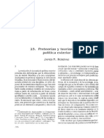 375128347 Rosenau J 1994 Pre Teorias y Teorias Sobre Politica Exterior