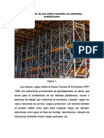Componentes de Una Cimbra Montada Con Elementos Prefabricados