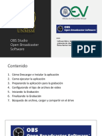 Guia de La Herramienta OBS Studio