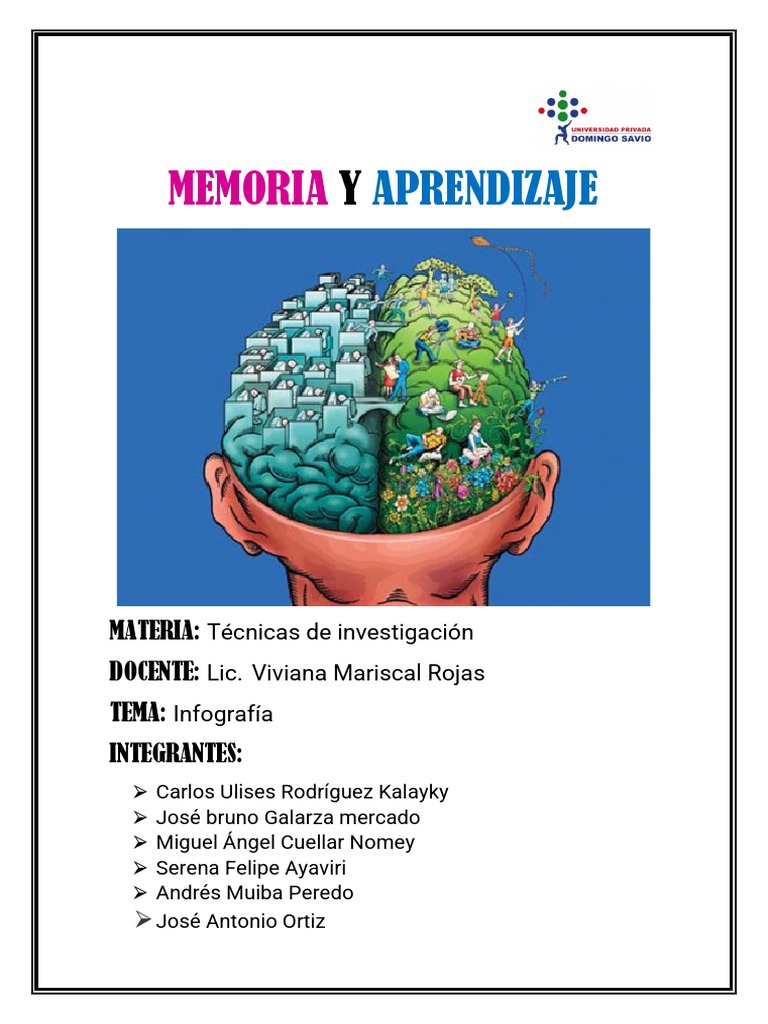 Memoria y Aprendizaje: Procesos Clave | PDF | Memoria | Aprendizaje