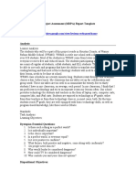 Multimedia Design Project Assessment (MDPA) Report Template Product URL: Analysis