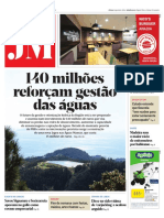 Diário da Madeira aborda investimentos hídricos e de saúde