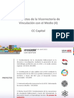 Resumen 4 Proyectos VRVM Espacios