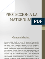 Proteccion A La Maternidad