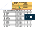 BLR - Premium Price List - For Customers