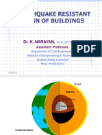 Earthquake Resistant Design of Buildings: Dr. K. Narayan