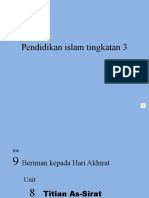 Pendidikan Islam Tingkatan 3
