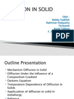 Diffusion in Solid