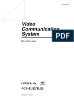 Video Communication System: PCS-TL33/TL30