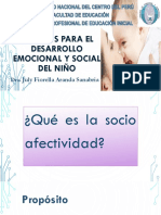 Clase N°1 - Que Es La Socioafectividad