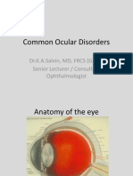 Common Ocular Disorders