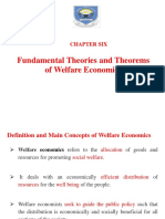 Fundamental Theories and Theorems of Welfare Economics: Chapter Six