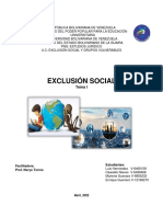 Tema 1 Exclusión Social