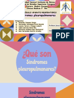 Sindromes Pleuropulmonares