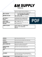 Saskatoon Product List