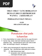 Download Obat Obat Dalam KehamilanPersalinan Dan Nifas 1 by Ayu Ersya Windira SN57258392 doc pdf