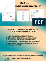 Introducción a las Ecuaciones Diferenciales