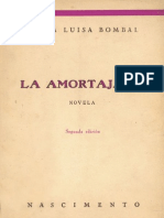 La amortajada- María Luisa Bombal