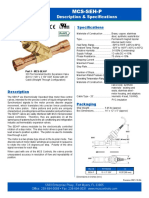 MCS-SEH-P Spec Sheet