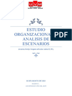 Estudio Organizacional y Analisis de Escenarios 