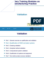 Validation: WHO Technical Report Series, No. 937, 2006. Annex 4