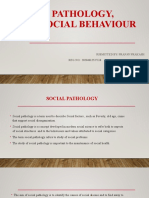 Social Pathology and Anti-Social Behaviour Presentation