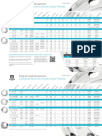 Alcoa Wheels Specification Sheet ES