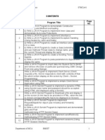 Java Lab Prog With Explanation