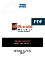 Bambi Bucket Service Manual 5566 HL9800