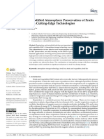 Agriculture: A Review On The Modified Atmosphere Preservation of Fruits and Vegetables With Cutting-Edge Technologies