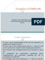 Computer Graphics (COMP378) : Instructor: Mekides Assefa Computer Science Department Eit-M