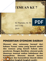 Pertemuan Ke 7