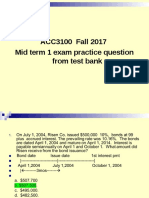 ACC3100 Fall 2017 Mid Term 1 Exam Practice Question From Test Bank