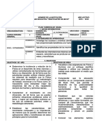 1ero BGU - Fisica (Plan Anual)