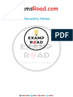 Chemistry Notes from ExamsRoad.com
