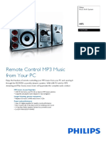 Remote Control MP3 Music From Your PC: Philips Micro Hi-Fi System