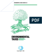 Environmental Taxes: Environmental Issues Series No. 1