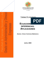 TFG Ecuaciones en Diferencias de Lvaro Contreras Ballesteros