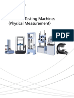 Shimadzu Mekanik Test Cihazları Kataloğu