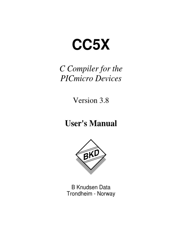 C Compiler For The Picmicro Devices: User'S Manual | PDF | Subroutine ...