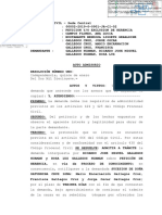 RESOLUCIÓN NÚMERO UNO 15 ENE 2019 - AUTO ADMISORIO. Exp. N.° 00002-2019-0-0901-JR-CI-02 (Petición de Herencia) - 2 Págs